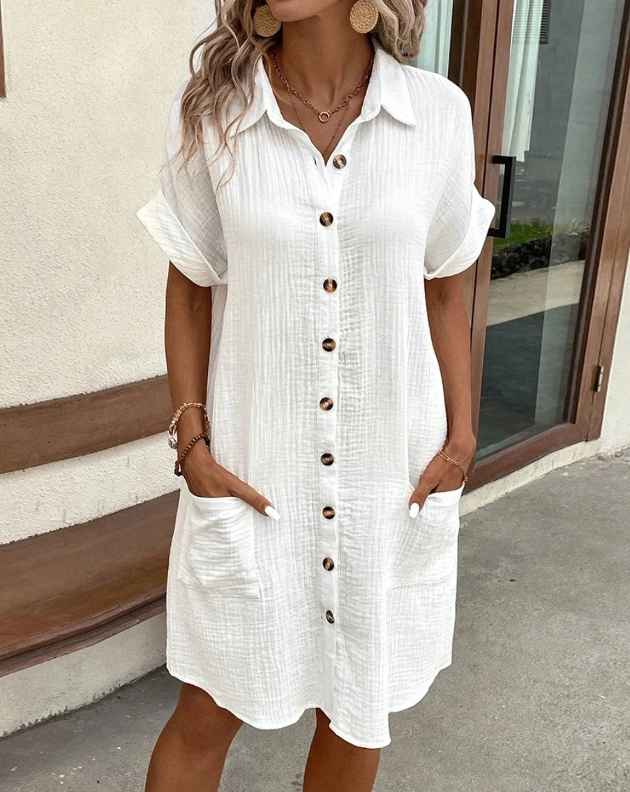 Summer Dress V-neck