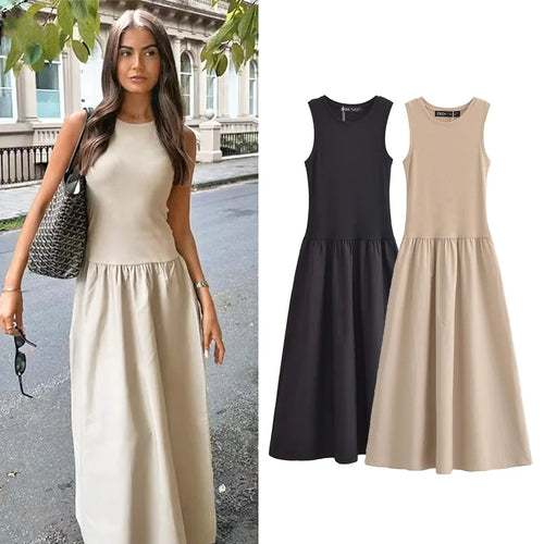 Elegant Long Spring Dress